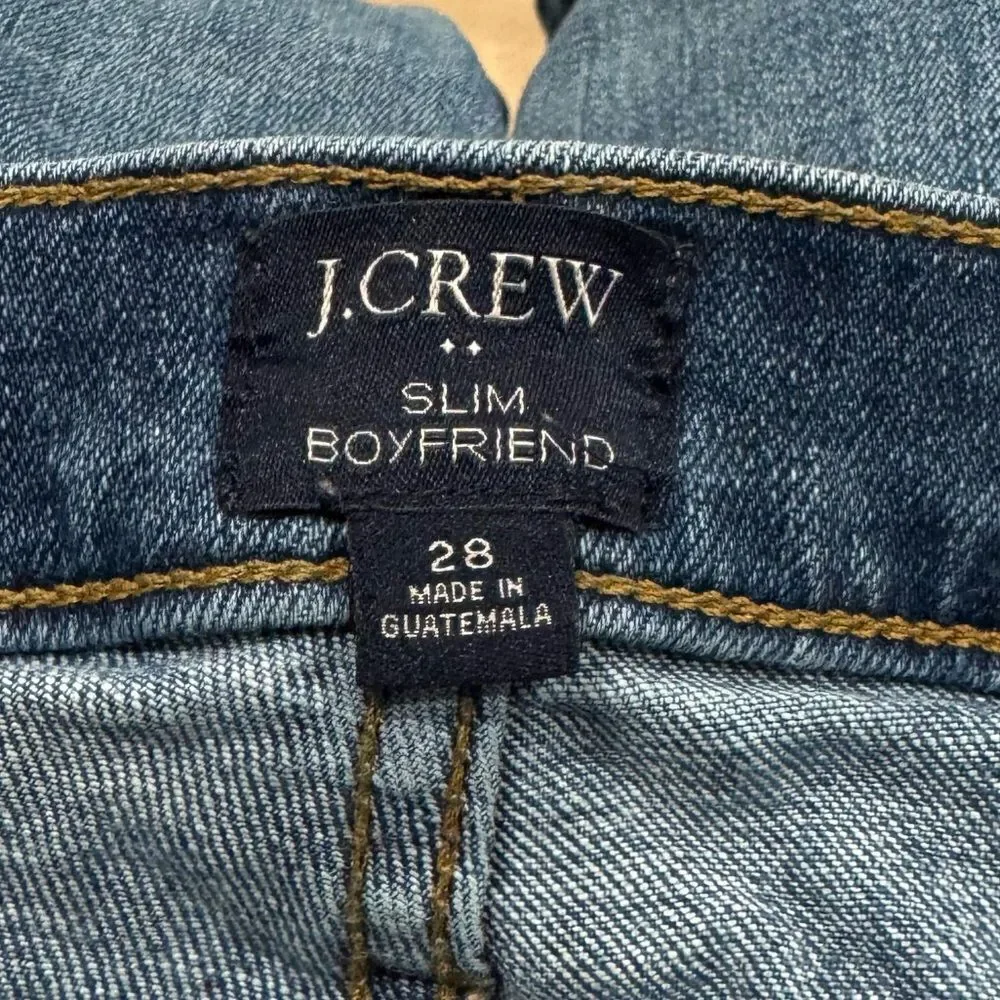 J Crew Slim Boyfriend Jeans Women’s 27